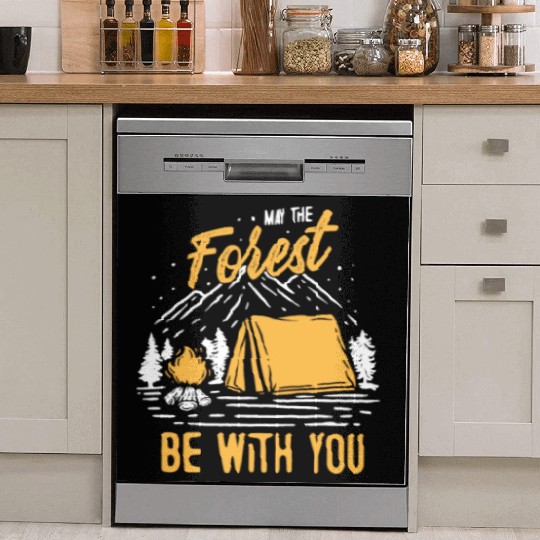 May The Forest Be With You Dish Washer Covers