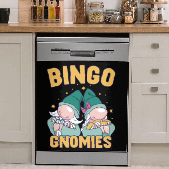 Bingo Card Game Grandma Bingo Player Bingo Cards Dish Washer Covers