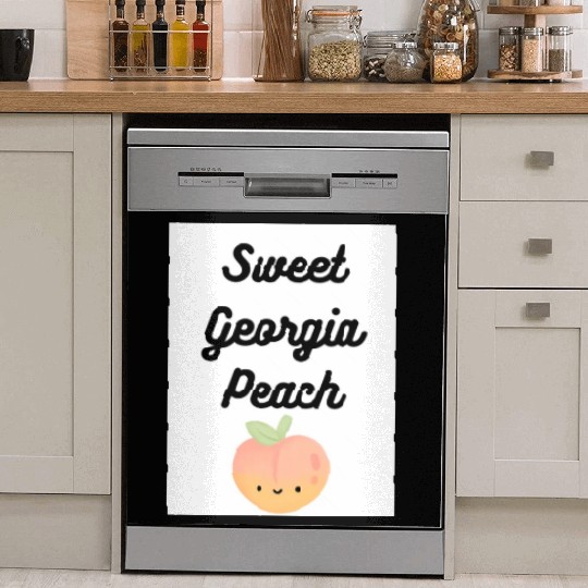 Sweet Georgia Peach Dish Washer Covers