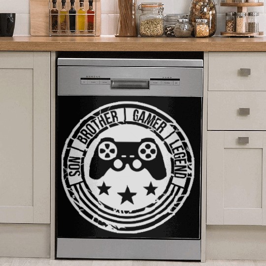 son brother gamer legend Dish Washer Covers