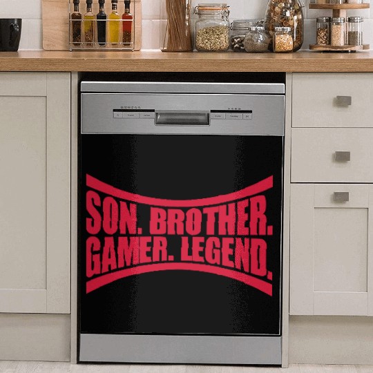 son brother gamer legend Dish Washer Covers