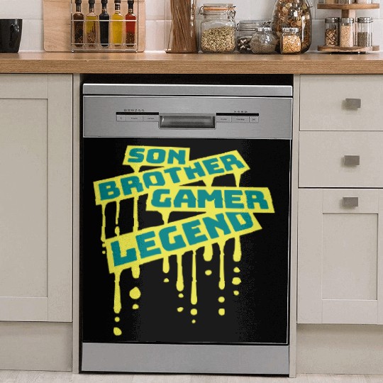 son brother gamer legend Dish Washer Covers