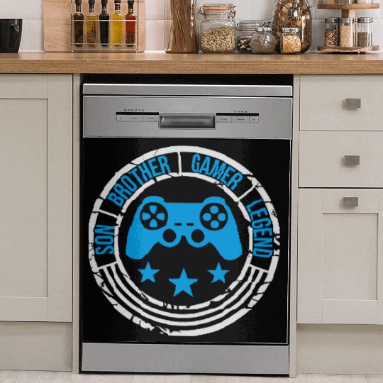 son brother gamer legend Dish Washer Covers