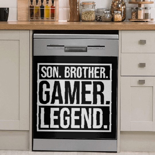 son brother gamer legend Dish Washer Covers