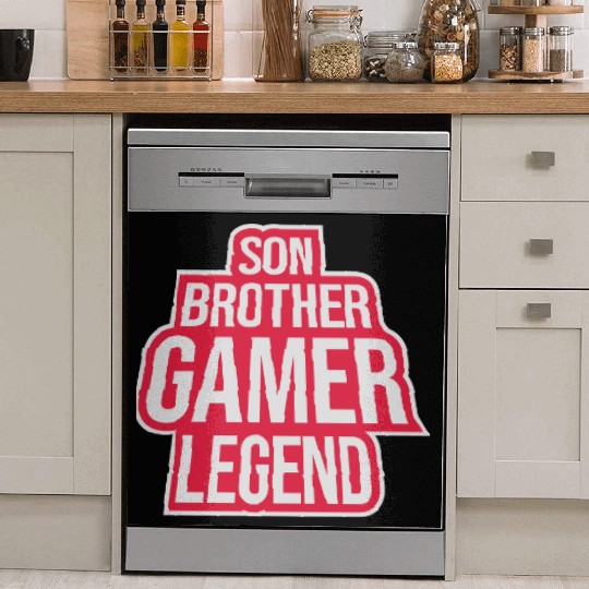 son brother gamer legend Dish Washer Covers