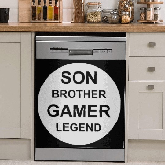 son brother gamer legend Dish Washer Covers