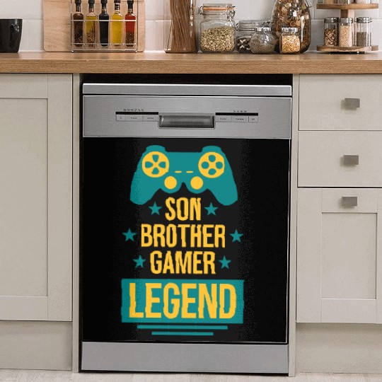 son brother gamer legend Dish Washer Covers