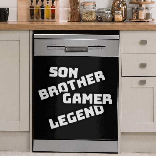 son brother gamer legend Dish Washer Covers