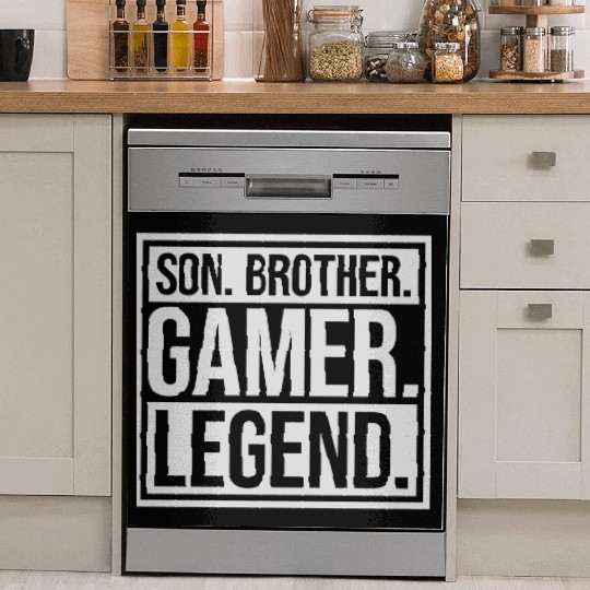 son brother gamer legend Dish Washer Covers