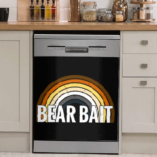 Gay Bear Bait Pride - Subgroup LGBTQ Community Dish Washer Covers