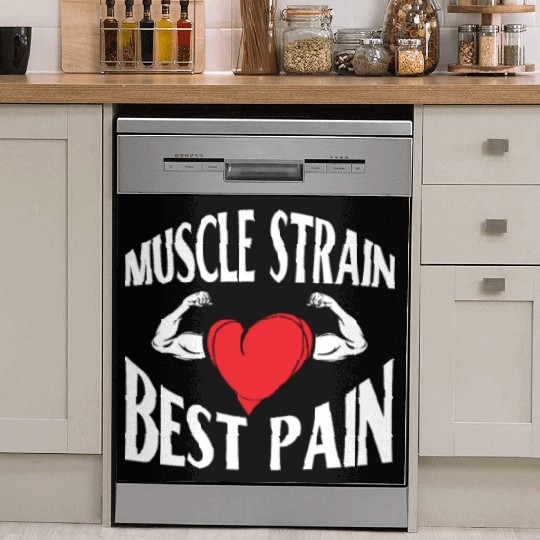 Muscle Strain Fitness Gym Pain Bodybuilding Dish Washer Covers