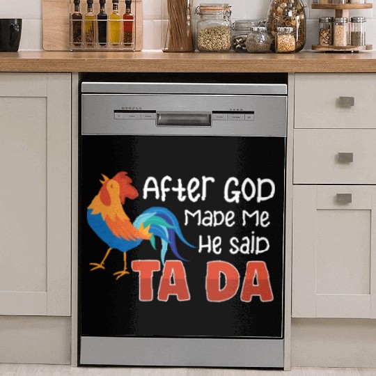 Chicken Farmer Gift Funny Chickens Country Farm Dish Washer Covers