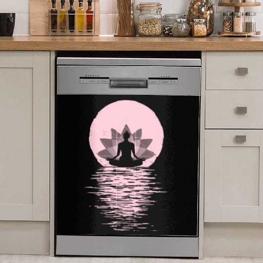 Yogi Yogini Health Meditation Outfits Girls Women Dish Washer Covers