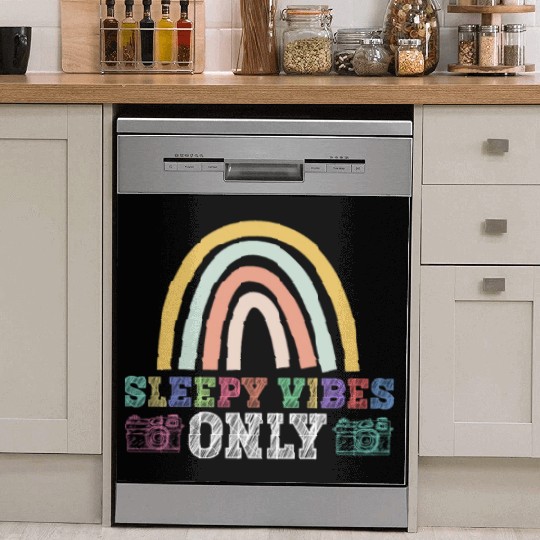 Sleepy Vibes Only - Newborn Photographer Dish Washer Covers