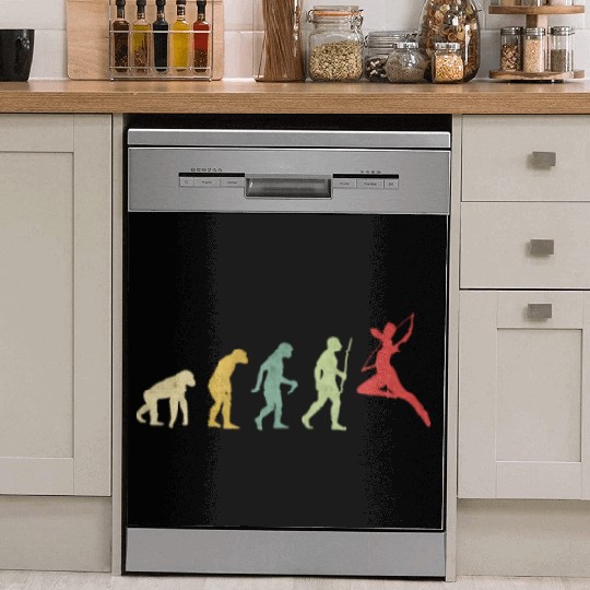 Archery Bow and Arrow Evolution Dish Washer Covers