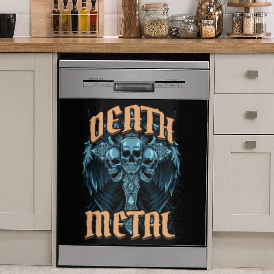 Goth Rock Satan Festivals Death Metal Dish Washer Covers