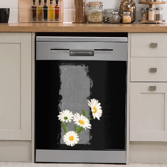 Marguerites Daisy Summer Daisies Flower Garden Dish Washer Covers