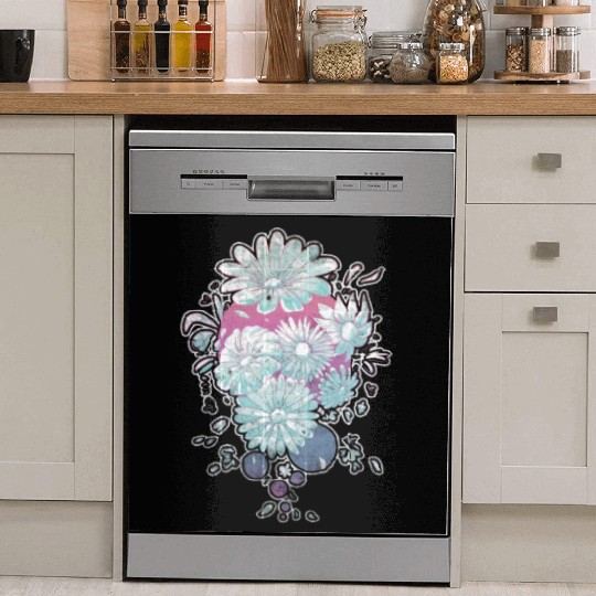 Marguerites Daisy Summer Daisies Flower Garden Dish Washer Covers