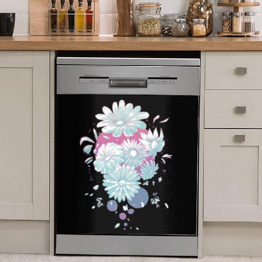 Marguerites Daisy Summer Daisies Flower Garden Dish Washer Covers