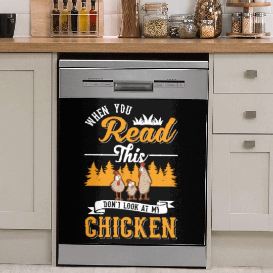 Chickens Chicken Farm Farmer Dish Washer Covers