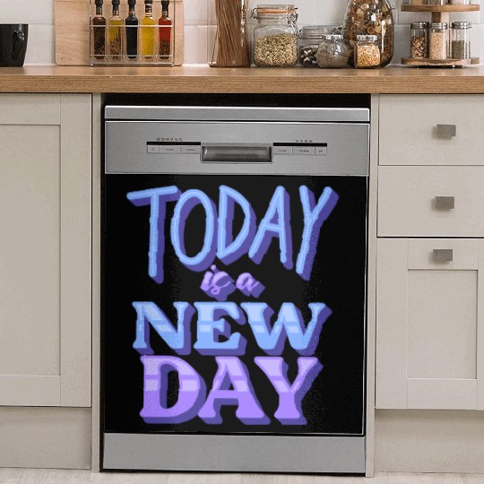 Today is a new day Dish Washer Covers