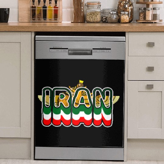 Iran Lion Sun Farvahar Dish Washer Covers