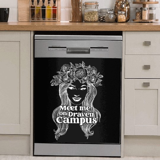 Meet Me On Draven Campus Apparel Dish Washer Covers