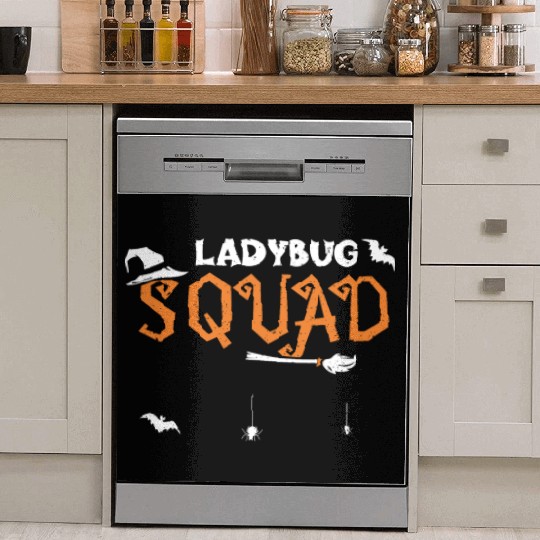 Ladybug Squad - Halloween Dish Washer Covers