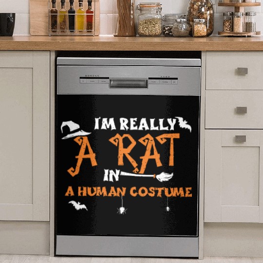 I'm Really A Rat In A Human Costume Dish Washer Covers