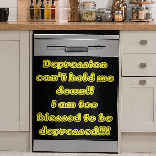 Depression can t hold me Dish Washer Covers