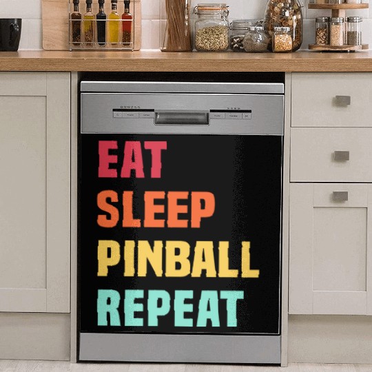 Eat Sleep Pinball Repeat - for Pinball lover Dish Washer Covers