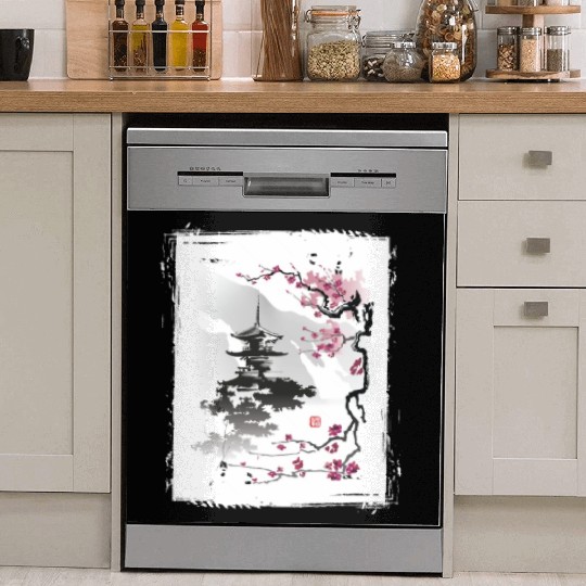 Cherry Blossom Jiin Japan Nature Dish Washer Covers