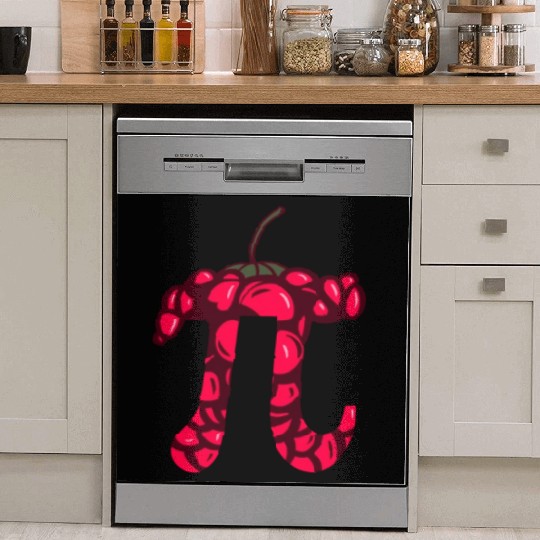Raspberry Cake - Funny Pi Day Math Teacher Dish Washer Covers