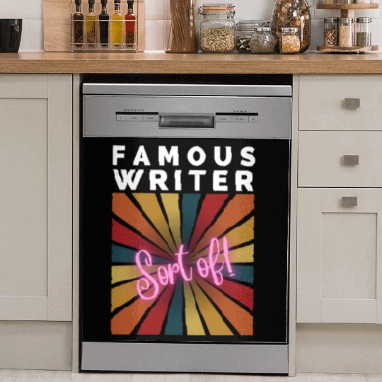 FAMOUS WRITER, Sort of! Dish Washer Covers