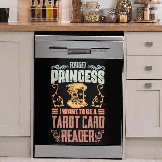 Forget Princess Retro Tarot Card Reading A Tarot Dish Washer Covers