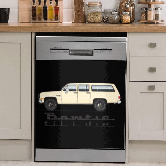 bowtie Santa Fe Tan Dish Washer Covers