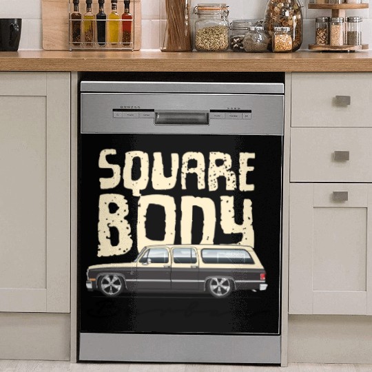 square body Santa Fe Tan Dish Washer Covers