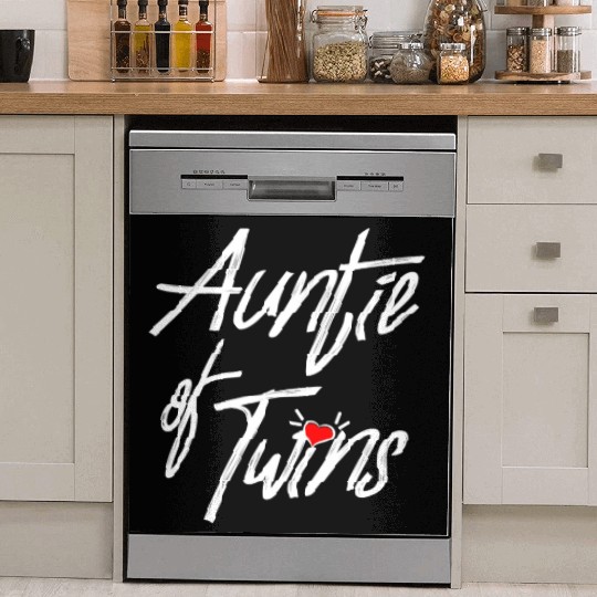 Auntie of Twins Newborn Baby Reveal Twin Dish Washer Covers