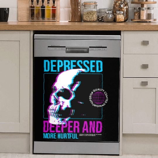 Depressed Streetwear Dish Washer Covers