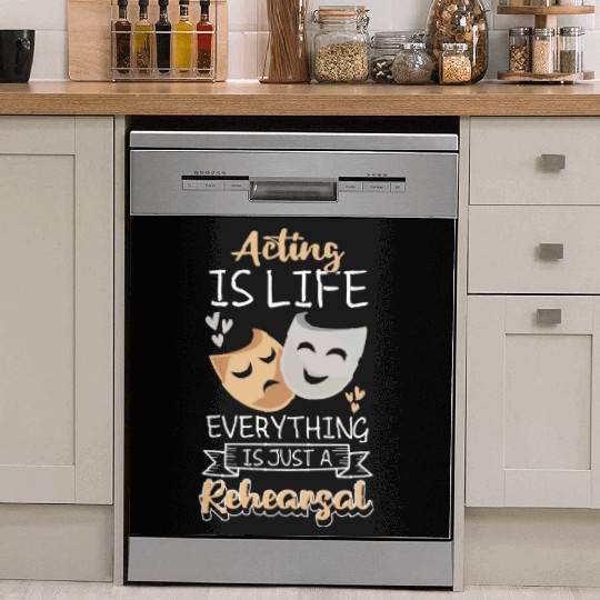 Actress Rehearsal Singer Drama Club Dish Washer Covers