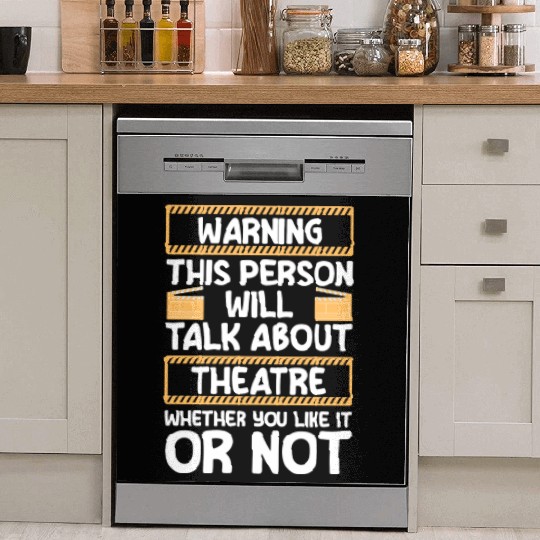 Theater Direction Drama Club Dish Washer Covers