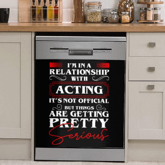 Actor Rehearsal Make-Up Drama Club Dish Washer Covers