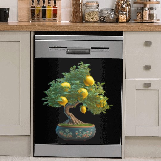 Lemon Bonsai Tree Dish Washer Covers