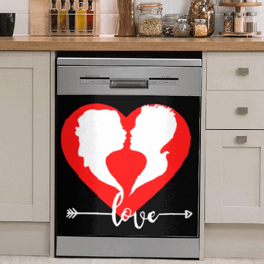 Idée cadeaux Couples, relationship, Lovers Dish Washer Covers