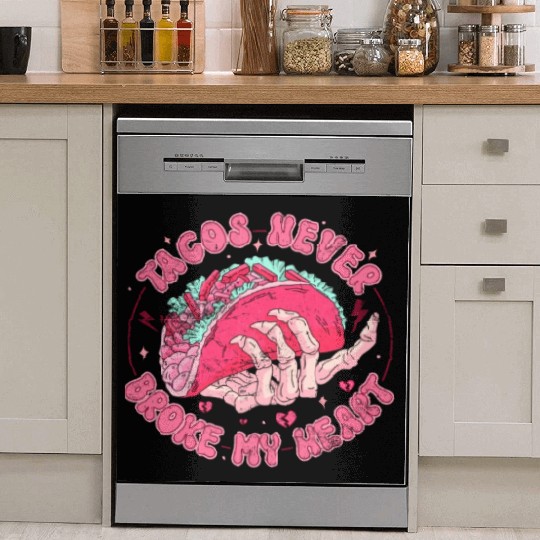 Taco Anti-valentine, Tacos Are My Valentines Day Dish Washer Covers
