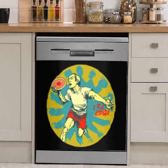Ultimate Frisbee Retirement Appreciation Pop Art Dish Washer Covers