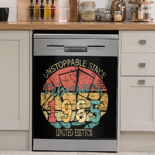 1985 Born Vintage Rose Gift Dish Washer Covers