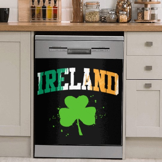 Ireland shamrock Irish St. Patrick's Day Dish Washer Covers
