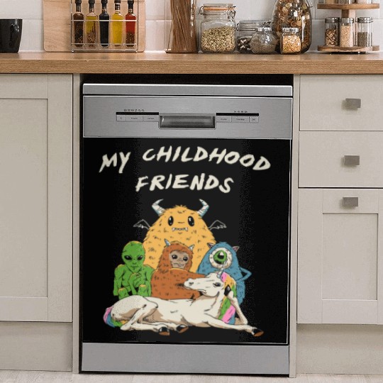 Imaginary Friends Club Dish Washer Covers