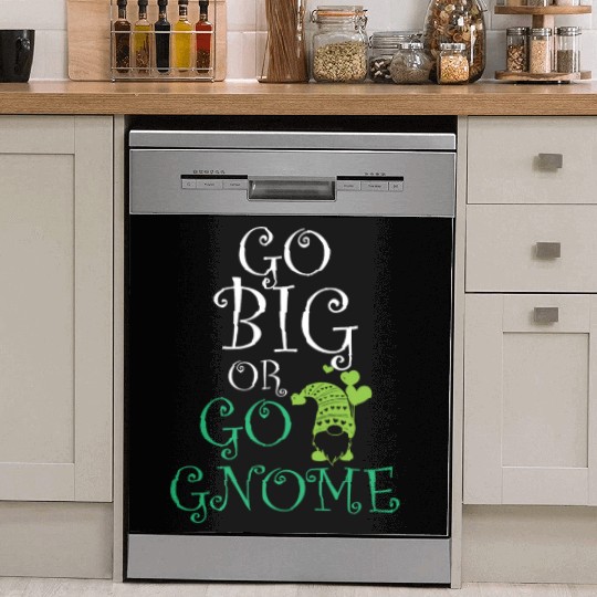 Gnomes - Gnome Collecting - Gnome Collector Dish Washer Covers